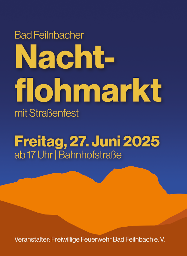 Nachtflohmarkt Bad Feilnbach 27.6.25